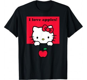 Hello Kitty I Love Apples T-Shirt